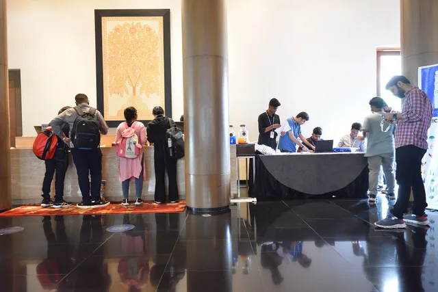 Pre-conference day (27th April, 2023) activity of the 'WikiConference India 2023' or WCI2023. It was held at the Hyatt hotel at Gachibowli, Hyderabad, from 28th to 30th April 2023. About 150 Wikipedians from India, Bangladesh, Sri Lanka, Italy and the USA participated at the three day event. Reviewing attendee data access in a sponsor package