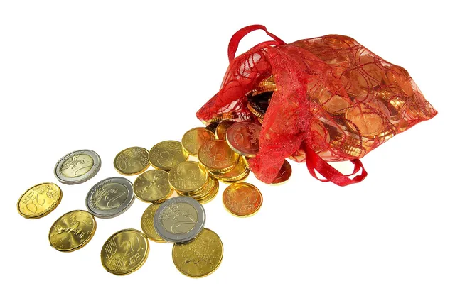 money, euro, coins, currency, cents, savings, income, budget, golden coins. Sponsorship budgeting