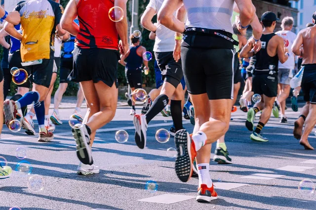 running, marathon, sports, athletes, runners, bubbles, soap bubbles, run, competition, race, fitness, endurance, legs, road, marathon, marathon, marathon, marathon, marathon. Turning sponsorship rights into useful audience experiences